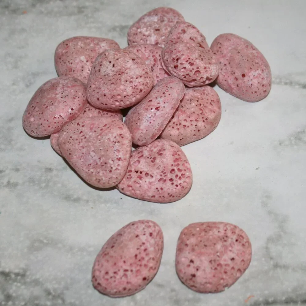 HAND CRAFTED 2 Peppermint Aroma Stones Aromatherapy Essential Oil Diffuser Pair